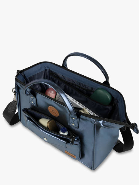 Cross Body Tas Crossbody L Cabaia Blauw crossbody L ander zicht 1